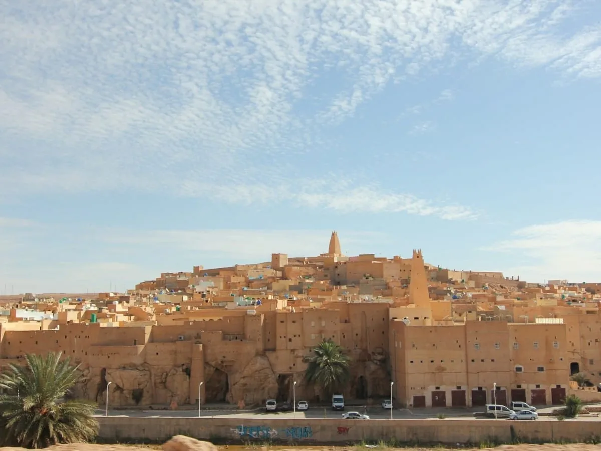 Luftaufnahme von Ghardaïa